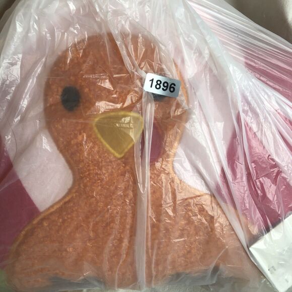 Target Bullseye Playground Fall TURKEY Shaped Pillow NWT Thanksgiving Holidays - Picture 7 of 7